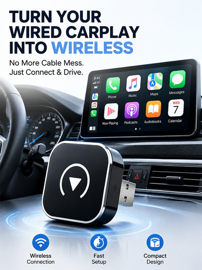 🚗Wireless CarPlay and Android Auto Adapter