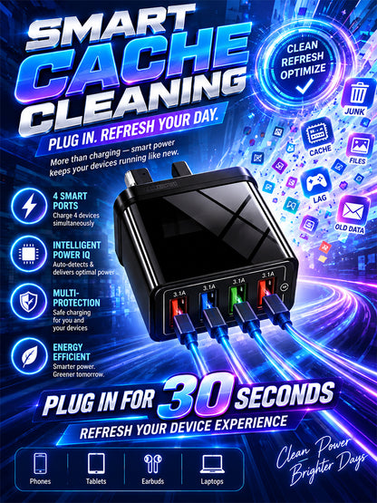 65W 4-in-1 travel charger⚡