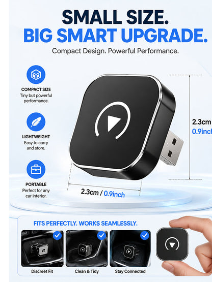 🚗Wireless CarPlay and Android Auto Adapter