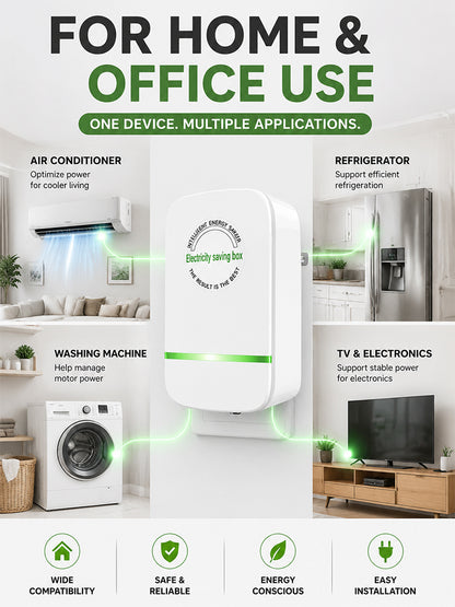 ⚡Save 80% on electricity bills with a household electricity saver