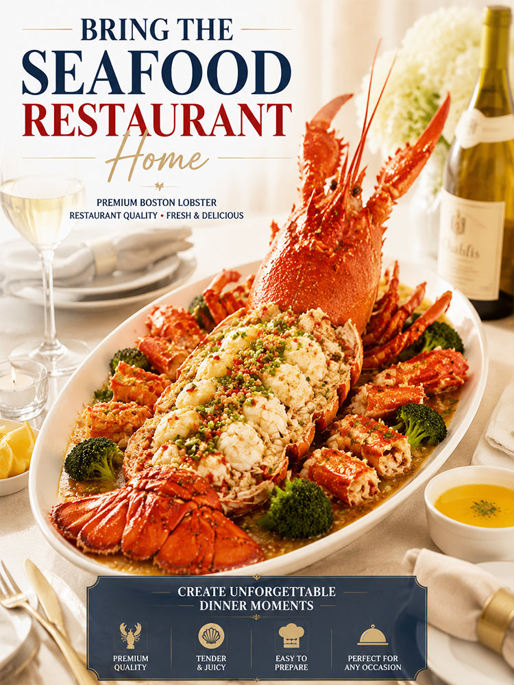 Maine Lobster Tail - Succulent SeafoodFavorite with Rich Flavor & PremiumQuality