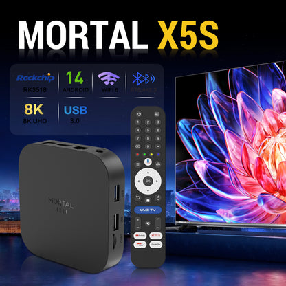 [Enjoy All Content for Free] X5s Ultra-HD 8K Set-Top Box